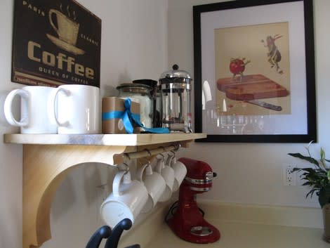 Make a morning coffee station