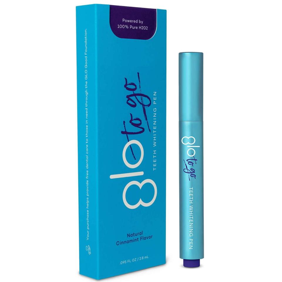 10) GLO Science Glo To Go Teeth Whitening Pen