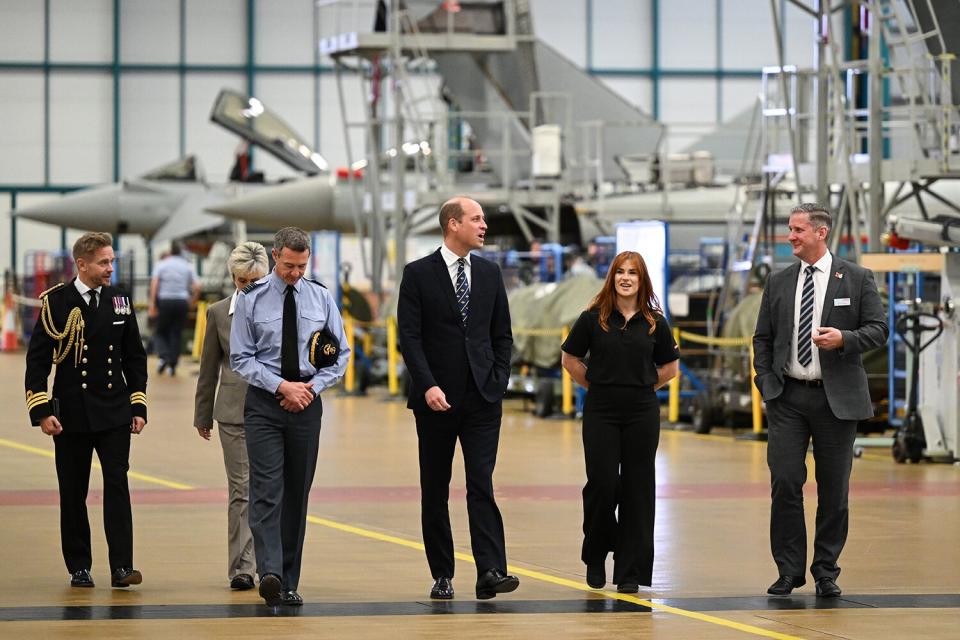 The Prince of Wales Visits RAF Coningsby