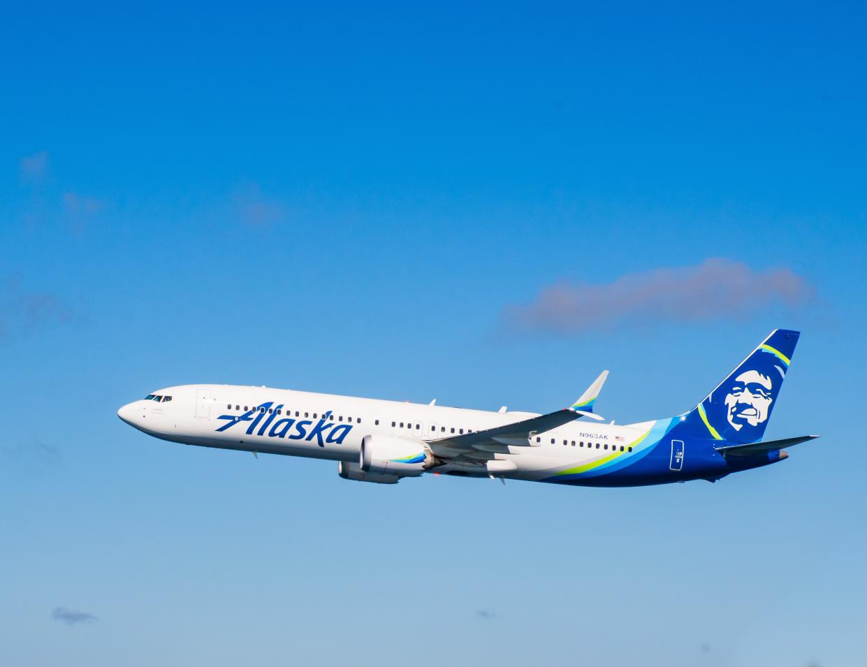 An Alaska Airlines 737 Max 9