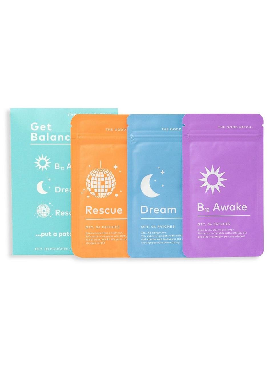 7) The Get Balanced Patches 3-Piece Set