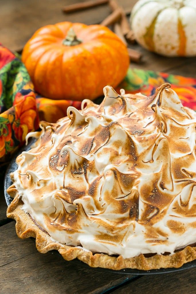 Pumpkin Meringue Pie