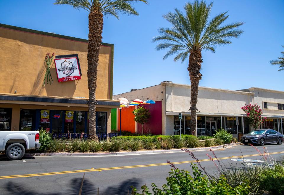 Victoria's Cafe on Miles Avenue is one of several new restaurants in downtown Indio.