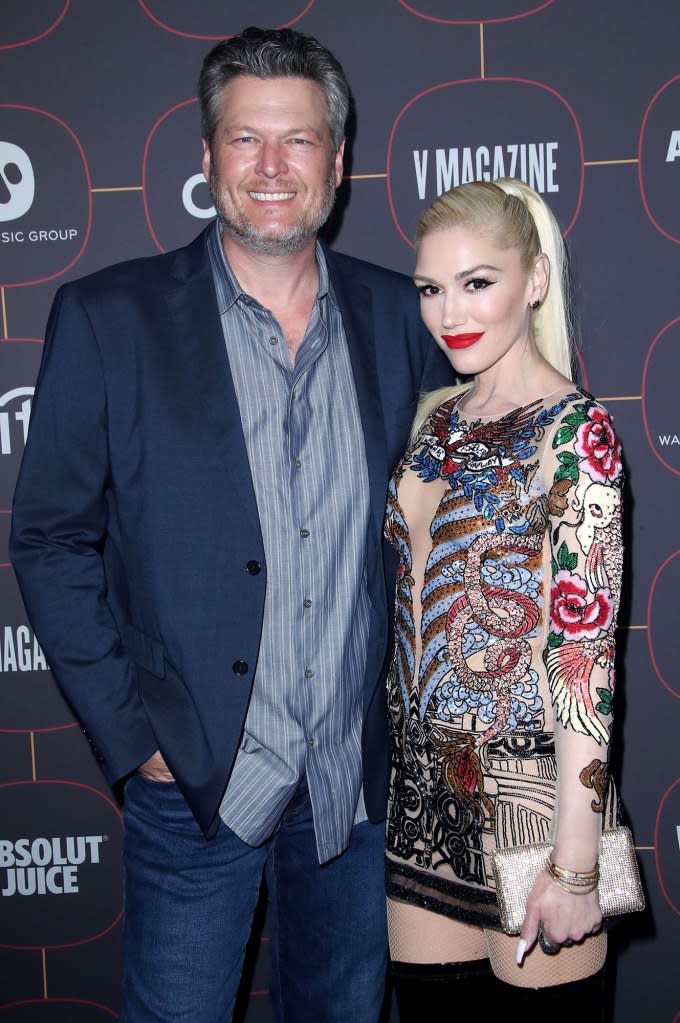 Garth Brooks Gwen Stefani Lucky to Be Engaged to Blake Shelton