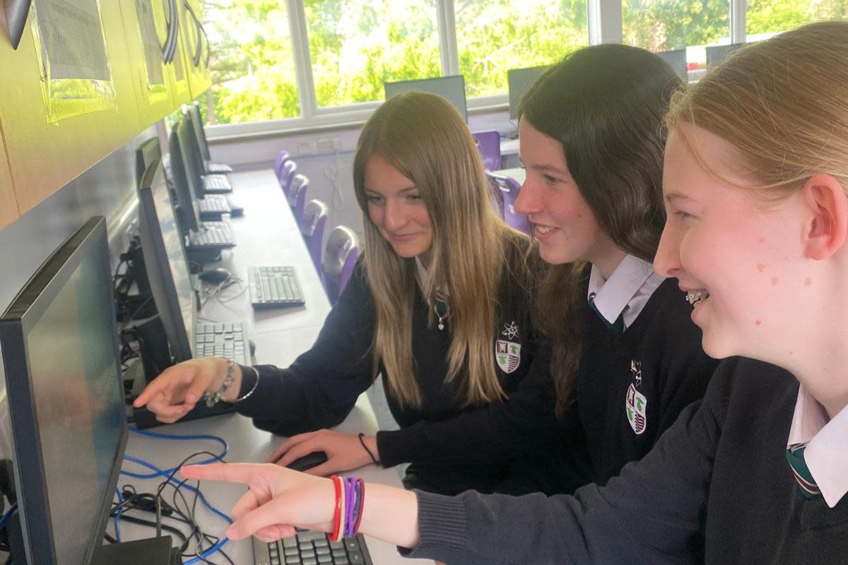 Tenbury Wells academy empowering girls to take up computer science <i>(Image: Tenbury High Ormiston Academy)</i>