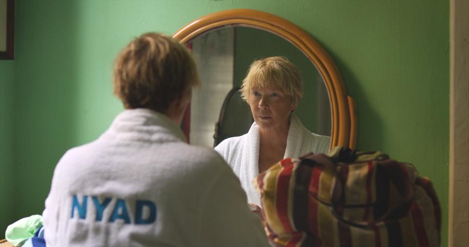 NYAD, Annette Bening as Diana Nyad, 2023. © Netflix / Courtesy Everett Collection