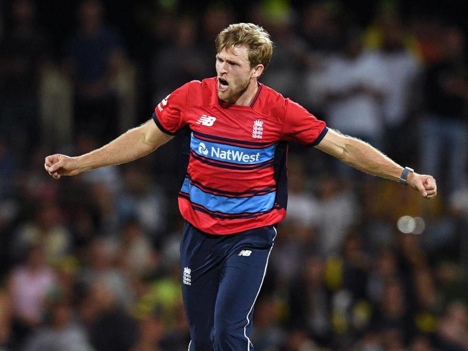 David Willey has not had major involvement in the IPL (Getty)