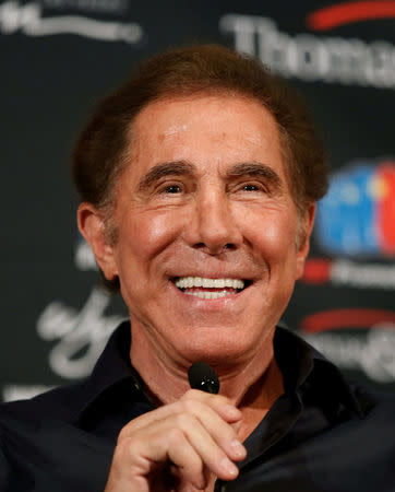 FILE PHOTO -- USA Boxing - Manny Pacquiao & Jessie Vargas - Head-to-Head Press Conference - Beverly Hills Hotel, Beverly Hills - 8/9/16Steve Wynn during the press conference. REUTERS/Lucy Nicholson/File Photo