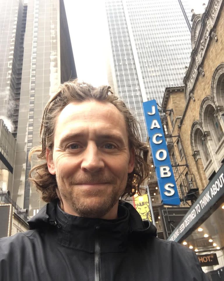 El actor se convertirá en padre por primera vez (Foto Instagram/@twhiddleston)