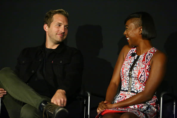 Ryan Hansen and Samira Wiley