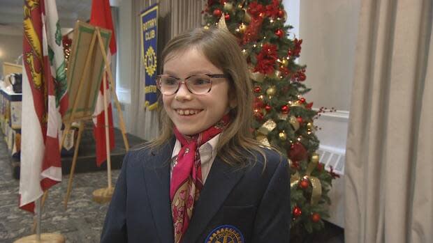 Easter Seals Ambassador for P.E.I. Vaeda Matheson has had her time as ambassador extended to three years instead of one, because of the pandemic. 