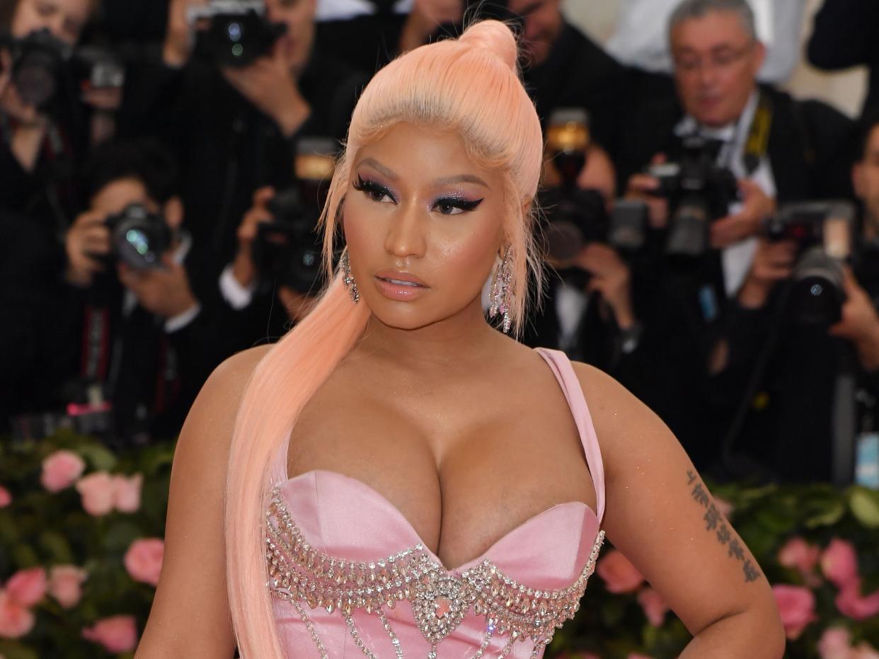 Nicki Minaj made some dubious secondhand medical claims.