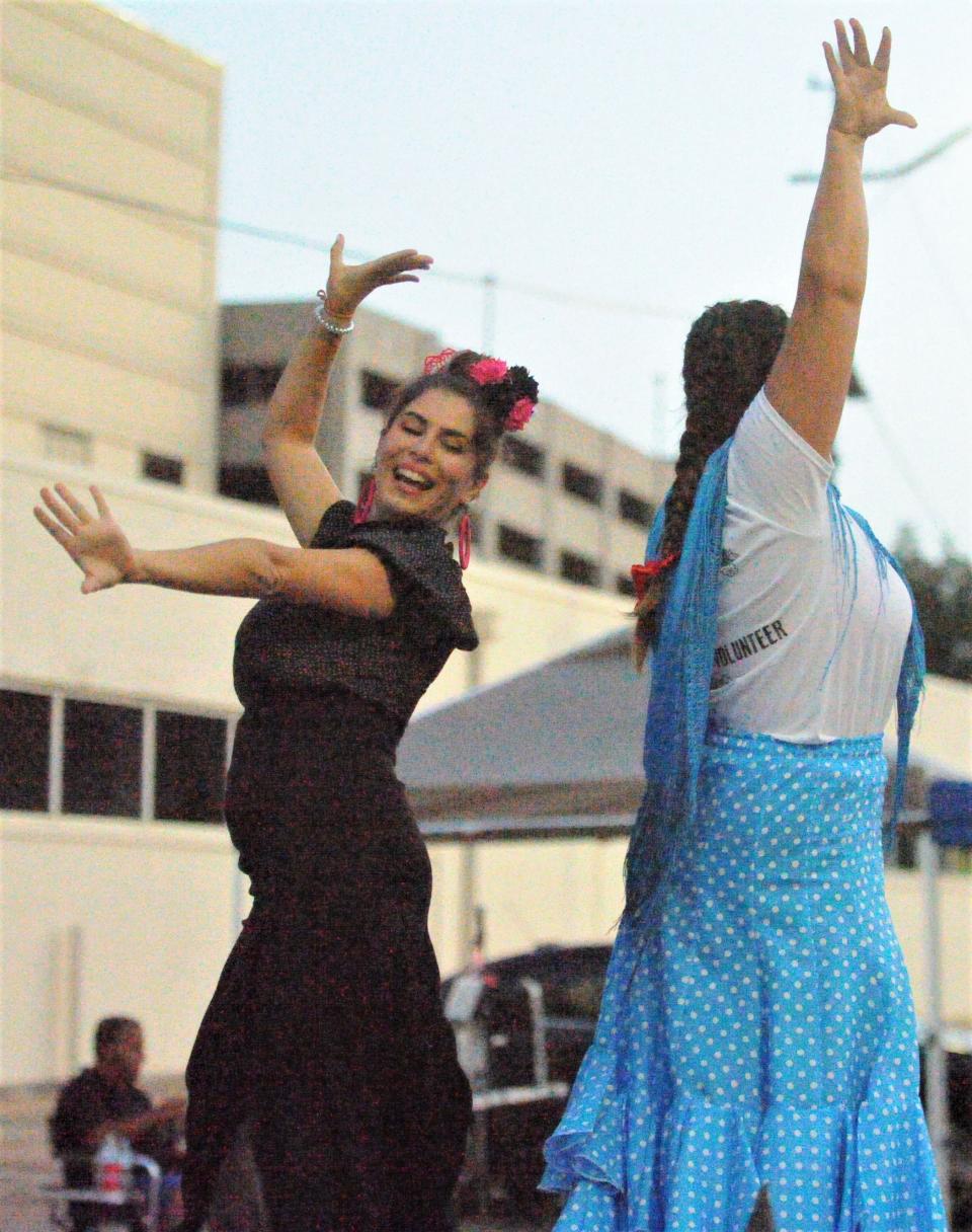 Zavala Art and Culture Committee members perform during the Zavala Heritage 5k Bull Run as shown in this July 25, 2021, file photo. Zavala Hispanic Cultural Initiative is a finalist for an Arts and Culture Empowerment Award.