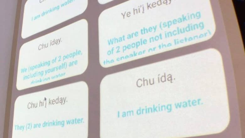 Saving a dwindling First Nations language, through an app