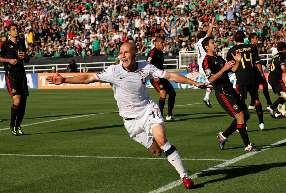 The new Nations League will likely mean more competitive U.S.-Mexico matches. (Getty)