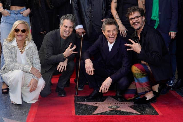 Willem Dafoe Honored With a Star on the Hollywood Walk of Fame