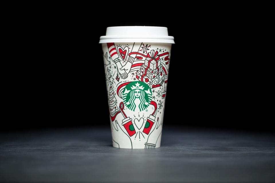 Starbucks holiday cups 2017