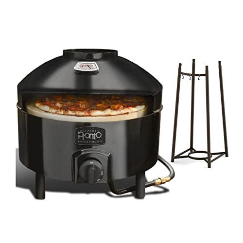 Pizzacraft Pizzeria Pronto Outdoor Pizza Oven with Oven Leg Kit Bundle (2 Items)