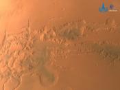 Handout image of Mars taken by China's Tianwen-1 unmanned probe