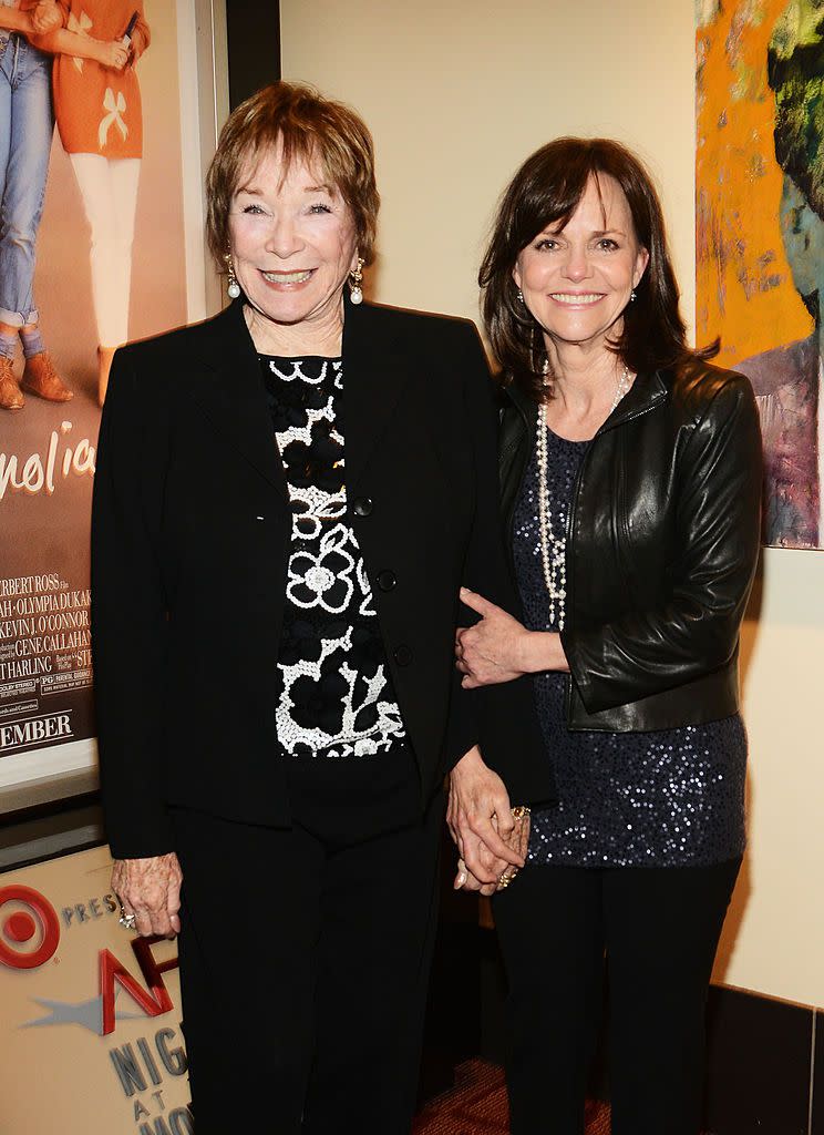 Now: Shirley MacLaine and Sally Field