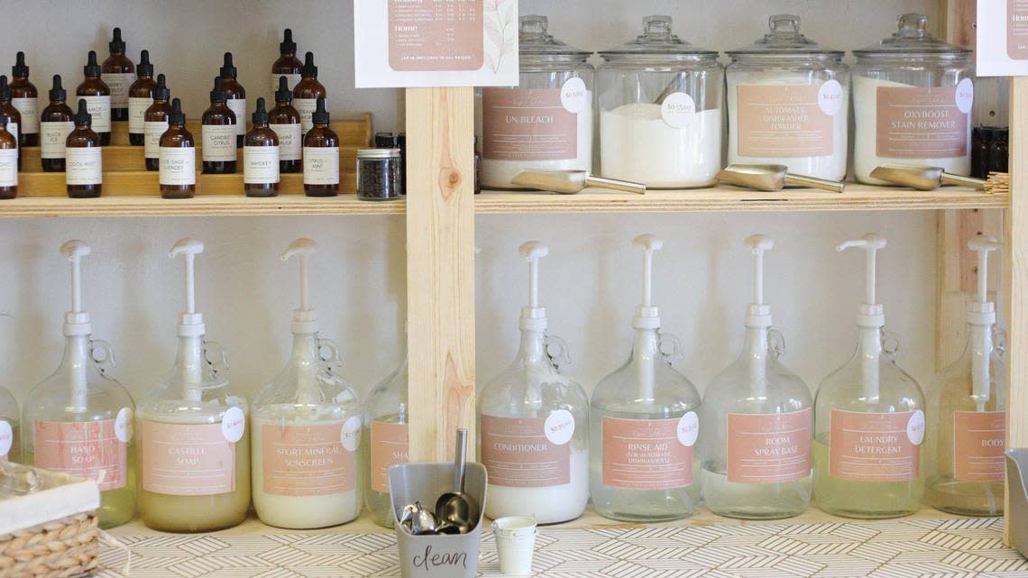 Apothecary Refill Station in Arroyo Grande lets customers create their own scented soaps, cleaners and other home and body products.