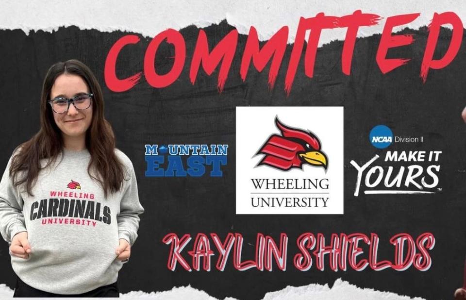 Kaylin Shields has a yea left at Genoa with plans for Wheeling.