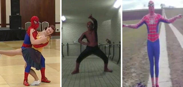 Here Are 13 Videos of Spider-Man Busting Amazing Dance Moves on the Internet