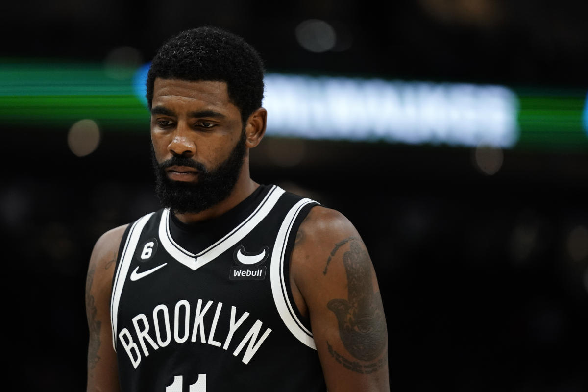 Kyrie Irving apologizes for posting video with ‘false, antisemitic statements’ after Nets suspension