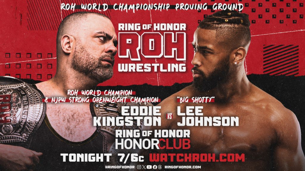 Ring of Honor Eddie Kingston Lee Johnson