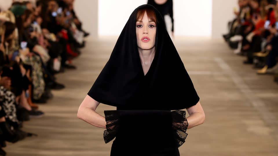 The show also marked a NYFW debut — on the runways, that is — for actor Molly Ringwald. - Arturo Holmes/Getty Images North America/Getty Images for NYFW: The Shows