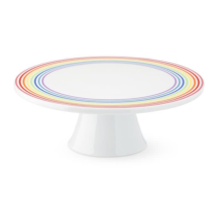 6) Flour Shop Rainbow Cake Stand