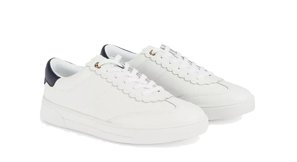 Ted Baker Ebby Leather Lace Up Trainers 