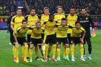 Football Soccer - Borussia Dortmund v AS Monaco - UEFA Champions League Quarter Final First Leg - Signal Iduna Park, Dortmund, Germany - 12/4/17 Borussia Dortmund team group before the game Reuters / Kai Pfaffenbach Livepic