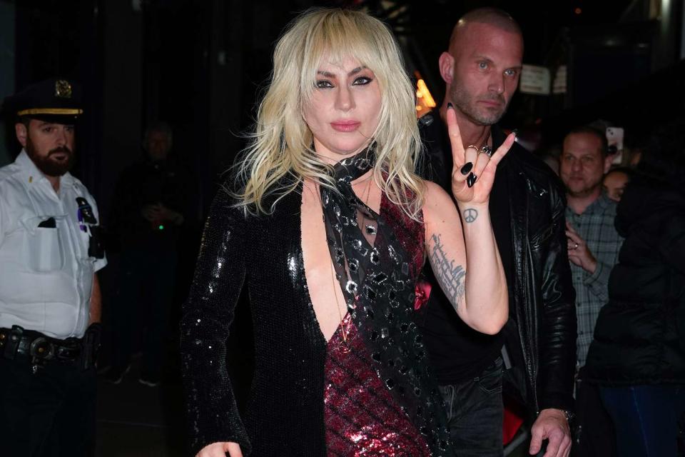 <p>Jackson Lee/GC Images</p> Lady Gaga in New York City on Oct. 19, 2023