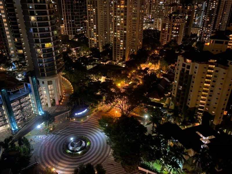 A night view of Mont Kiara. ― Picture courtesy of Carol Lee