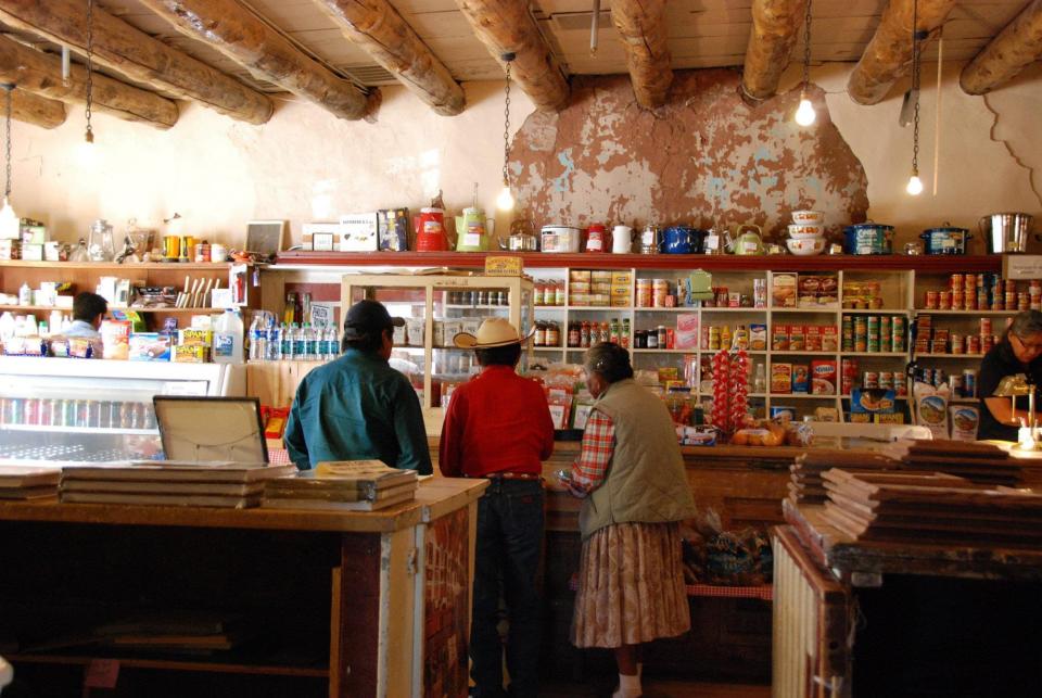 The Hubbell Trading Post National Historic Site in Ganado was founded by John Lorenzo Hubbell in 1878.