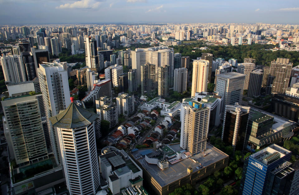 Singapore’s skyline. REUTERS/Thomas White/File Photo