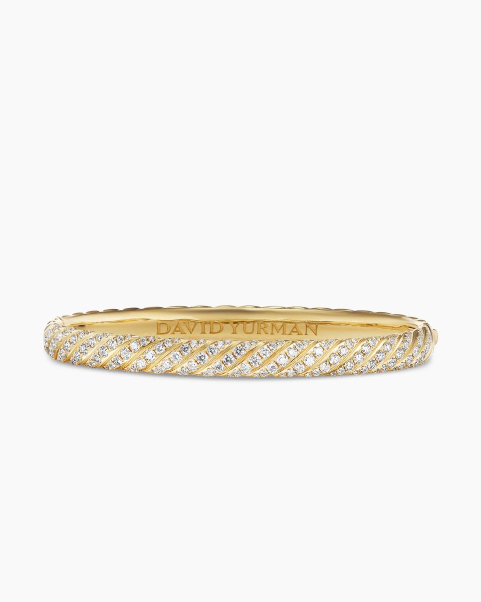 <p><a href="https://go.redirectingat.com?id=74968X1596630&url=https%3A%2F%2Fwww.davidyurman.com%2Fwomens%2Fbracelets%2Fsculpted-cable-bangle-bracelet-in-18k-yellow-gold-with-diamonds-6.2mm-B18186D88.html&sref=https%3A%2F%2Fwww.townandcountrymag.com%2Fstyle%2Ffashion-trends%2Fg60129002%2Fbest-gifts-for-moms-who-have-everything%2F" rel="nofollow noopener" target="_blank" data-ylk="slk:Shop Now;elm:context_link;itc:0;sec:content-canvas" class="link ">Shop Now</a></p><p>18K Yellow Gold with Diamonds, 6.2mm</p><p>davidyurman.com</p><p>$9700.00</p>