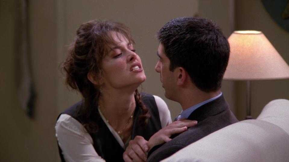 You probably recognize her as Jan from The Office, but before stepping into that role, Melora Hardin played Celia, one of Ross' girlfriends in the first season of Friends. She ends up being attacked by his pet monkey Marcel.