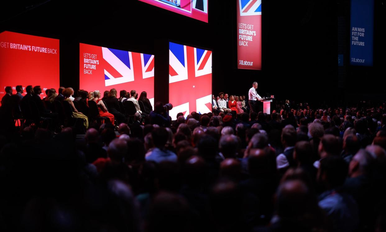 <span>The Labour conference in Liverpool this year is likely to be dominated by delegates from the party’s centrist wing.</span><span>Photograph: Joel Goodman/The Guardian</span>