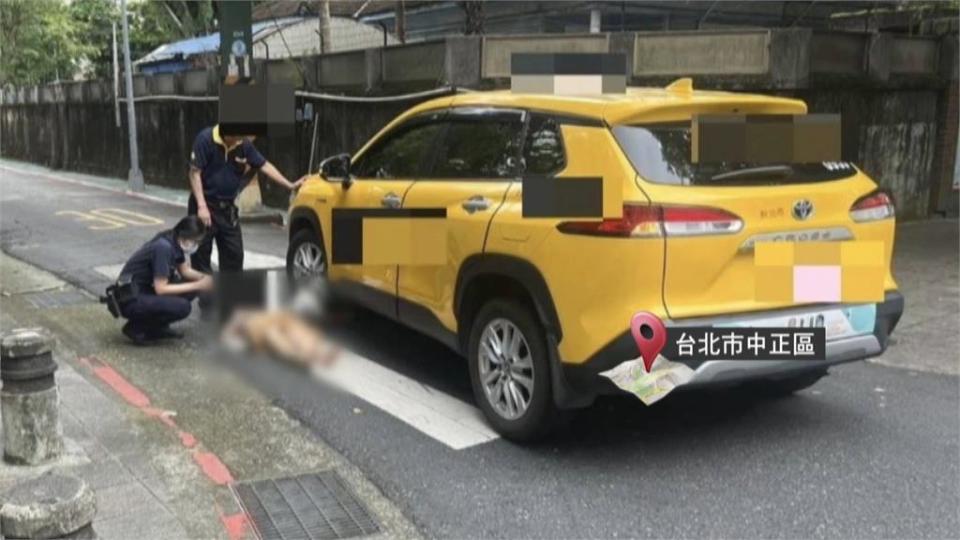 帝王條款護身？　婦人「闖紅燈」過馬路　遭來車直直撞上