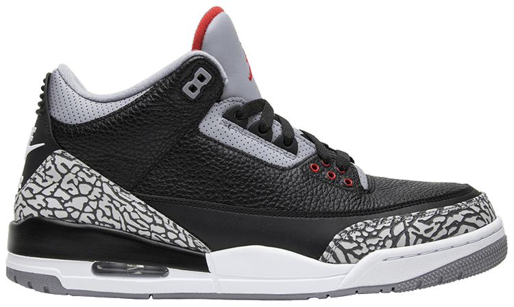 Air Jordan 3 Black Cement