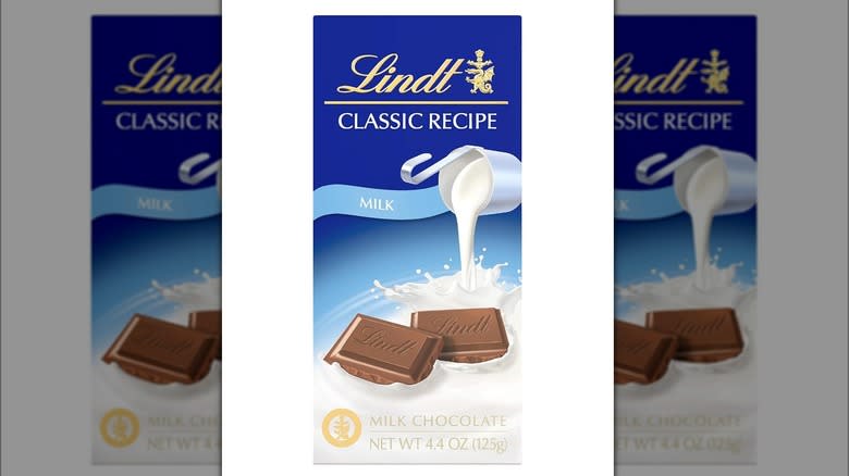 Lindt Milk Chocolate bar