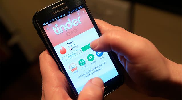 One man said he only discovered his sensitive pictures had been shared without his knowledge after a random contact from a Tinder user alerted him. Photo: Stock