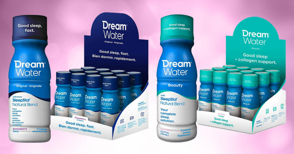 Dream Water sleep aids are all natural and on sale. (Photo: Amazon)