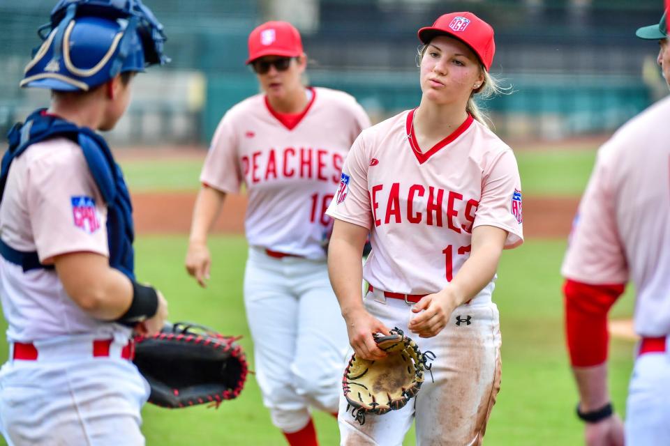 Alli Schroder will play in this year's second annual All-American Women's Baseball Classic at Ed Smith Stadium.