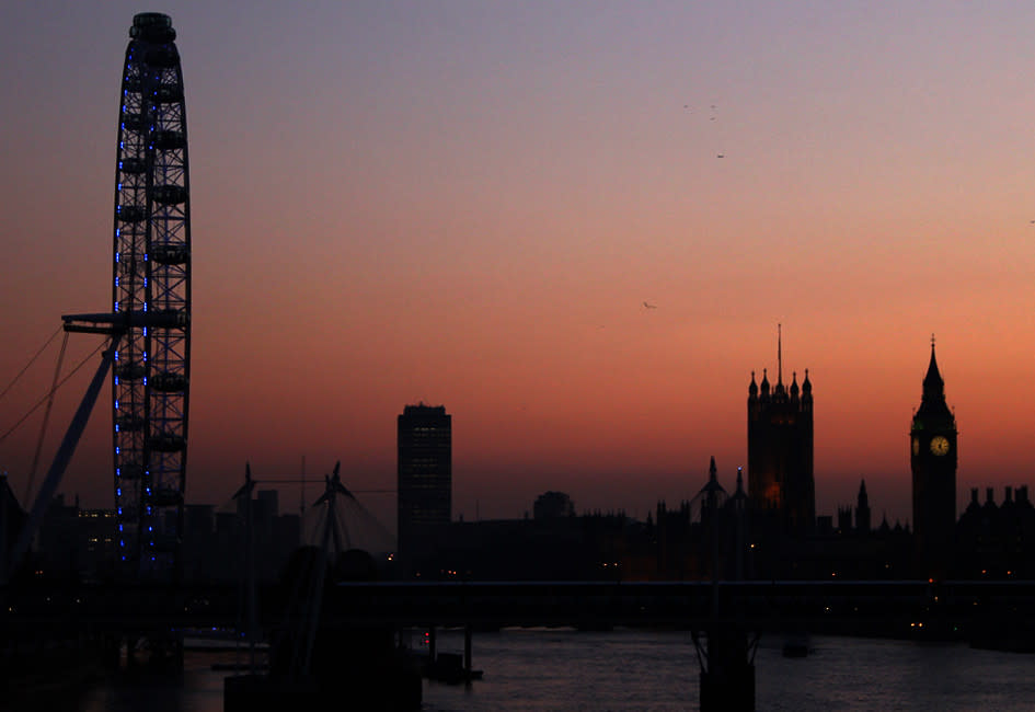 Sunset over River Thames2