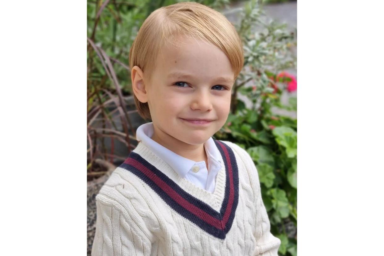 Prince Gabriel of Sweden Looks All Grown Up in 5th Birthday Portrait