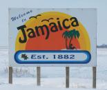 <p>After a dispute on what to name the town (after its previous name was actually in use), a blindfolded mayor <a href="http://qctimes.com/jamaica-iowa/image_27f255f8-d33e-56db-addc-bea4d3f71f36.html" rel="nofollow noopener" target="_blank" data-ylk="slk:pointed at Jamaica on a map;elm:context_link;itc:0;sec:content-canvas" class="link ">pointed at Jamaica on a map</a> to gives this town its name.</p><p><a href="https://commons.wikimedia.org/wiki/File:Jamaica_Iowa_20080118_Sign.JPG#/media/File:Jamaica_Iowa_20080118_Sign.JPG" rel="nofollow noopener" target="_blank" data-ylk="slk:Photo by Ashton B. Crew via Wikimedia;elm:context_link;itc:0;sec:content-canvas" class="link "><em>Photo by Ashton B. Crew via Wikimedia</em></a></p>