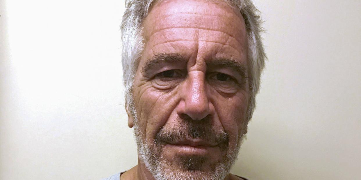 FILE PHOTO: U.S. financier Jeffrey Epstein appears in a photograph taken for the New York State Division of Criminal Justice Services' sex offender registry March 28, 2017 and obtained by Reuters July 10, 2019.  New York State Division of Criminal Justice Services/Handout/File Photo via REUTERS